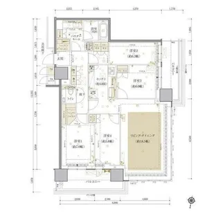 ONE札幌ステーションタワー【43階】の間取り