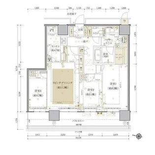 ONE札幌ステーションタワー【43階】の間取り