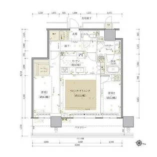 ONE札幌ステーションタワー【43階】の間取り