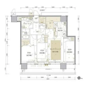 ONE札幌ステーションタワー【43階】の間取り