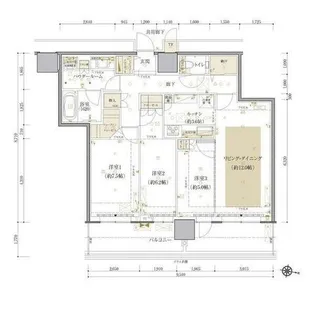 ONE札幌ステーションタワー【43階】の間取り