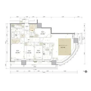 ONE札幌ステーションタワー【48階】の間取り