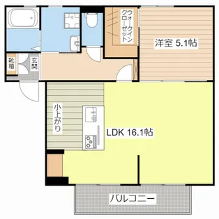 リバティ・コート【0204号室】の間取り