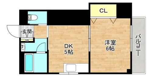 シルクルーム3番館【2階】の間取り