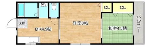 大阪府守口市小春町【マンション】の間取り