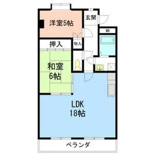 愛知県名古屋市天白区植田東2丁目【マンション】の間取り