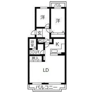 オーク・ヒルズ川名山【3階】の間取り