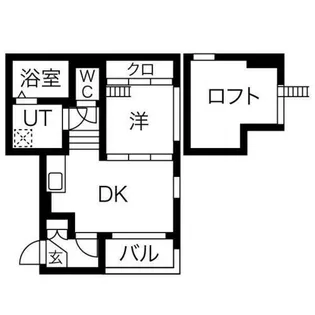 ハーモニーテラス二番Ⅴ【2階】の間取り