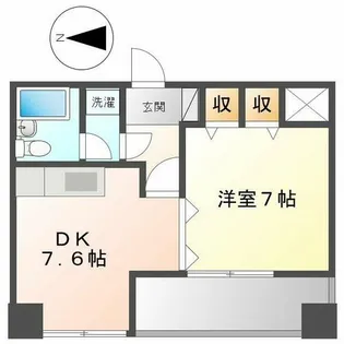 パルナス栄【5階】の間取り