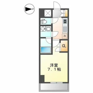 VANCOUVER1118大曽根(バンクーバー)【5階】の間取り