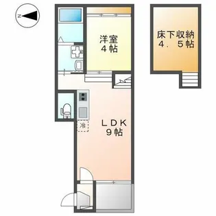 志賀本通ヒルズ【1階】の間取り