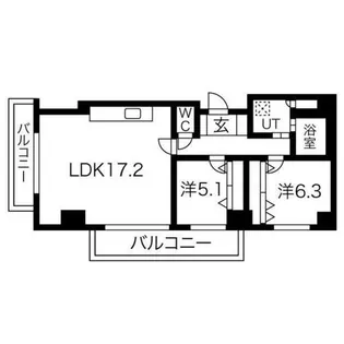 コンドー円山KIRARI【8階】の間取り