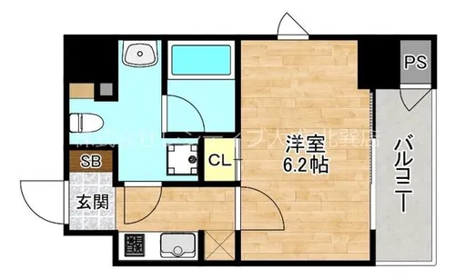 大阪府大阪市東成区大今里南2丁目【マンション】の間取り