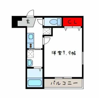 フジパレス平野郷Ⅲ番館【3階】の間取り