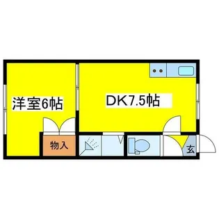 Y’s環状通東【3階】の間取り