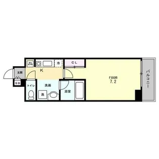 S-FORT桜川南【5階】の間取り