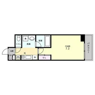 S-FORT桜川南【10階】の間取り