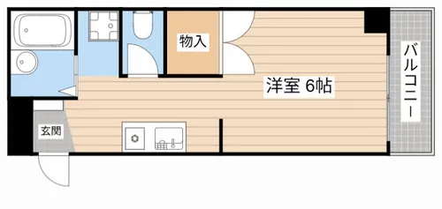 レークナウリバーⅡ【303号室】の間取り