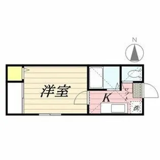 KOMハウス【203号室】の間取り