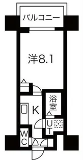 大阪府大阪市浪速区日本橋西1丁目【マンション】の間取り
