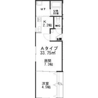 Granvia 美園【3階】の間取り