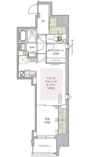アーバネックス堺筋本町【4階】の間取り