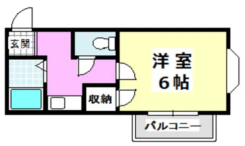 サンパレスエル【103号室】の間取り