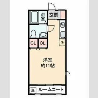 ル・ソレイユⅠ【2階】の間取り