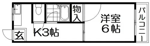 ResidenceExcelle【1階】の間取り