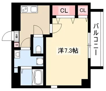 Annex Hirai【2階】の間取り