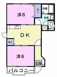 ミレニアム21【1階】の間取り