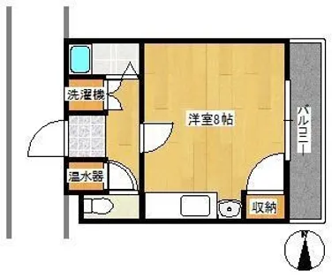 シティライフ新池S&M【307号室】の間取り