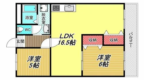 プレミア【2階】の間取り