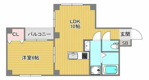 パークT’ホームズザビエル【9階】の間取り