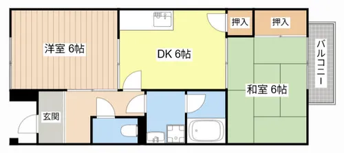 サープラス湖東【2階】の間取り