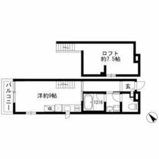 SuccessⅡ【302号室】の間取り