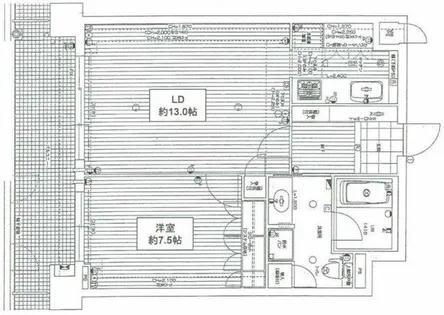リーガル福島あみだ池【2階】の間取り