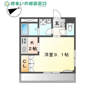 愛知県碧南市植出町4丁目【アパート】の間取り