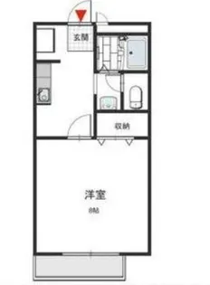 コンディシープル南が丘 A棟【103号室】の間取り
