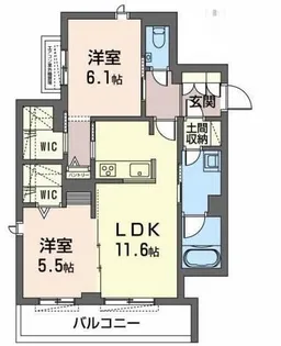 ShaMaison HARMONIE 甲子園【302号室】の間取り