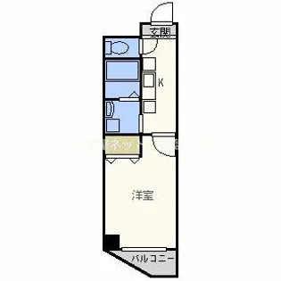 NOB西梅田【3階】の間取り
