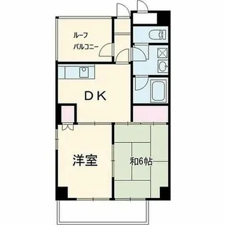 レスカール星ヶ丘【701号室】の間取り