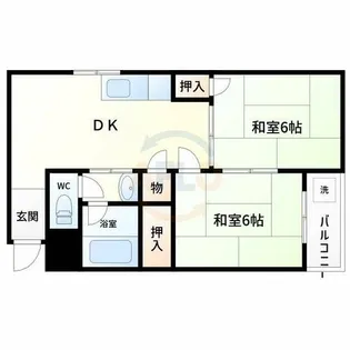 菊川マンション【8階】の間取り