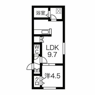 アステールN23【1階】の間取り