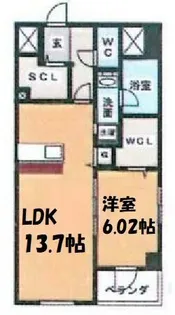 FREA【2階】の間取り