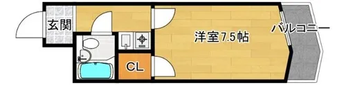 大阪府大阪市東淀川区相川2丁目【マンション】の間取り