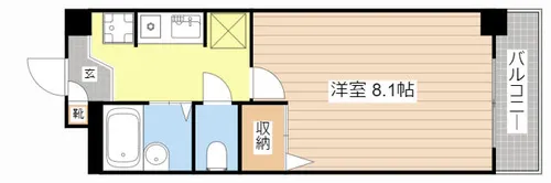 スマートコート南草津【315号室】の間取り