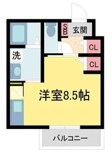 ココディール【2階】の間取り
