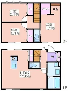 TASSO【1階】の間取り