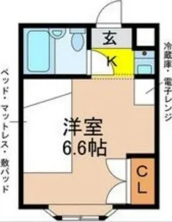 石丸ハイツ【2階】の間取り